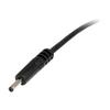 USB To H-Type Ring Connector 5V DC Power Cable - 90cm - Black - STARTECH.COM