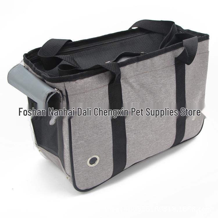 Borsa da Viaggio Portatile per Animali Domestici con Tenda per Cani e Gatti