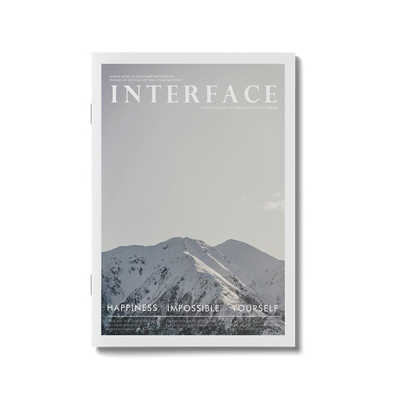 Minimalist English Magazine Prop Books for Photography, Home Decor, and B&B Styling