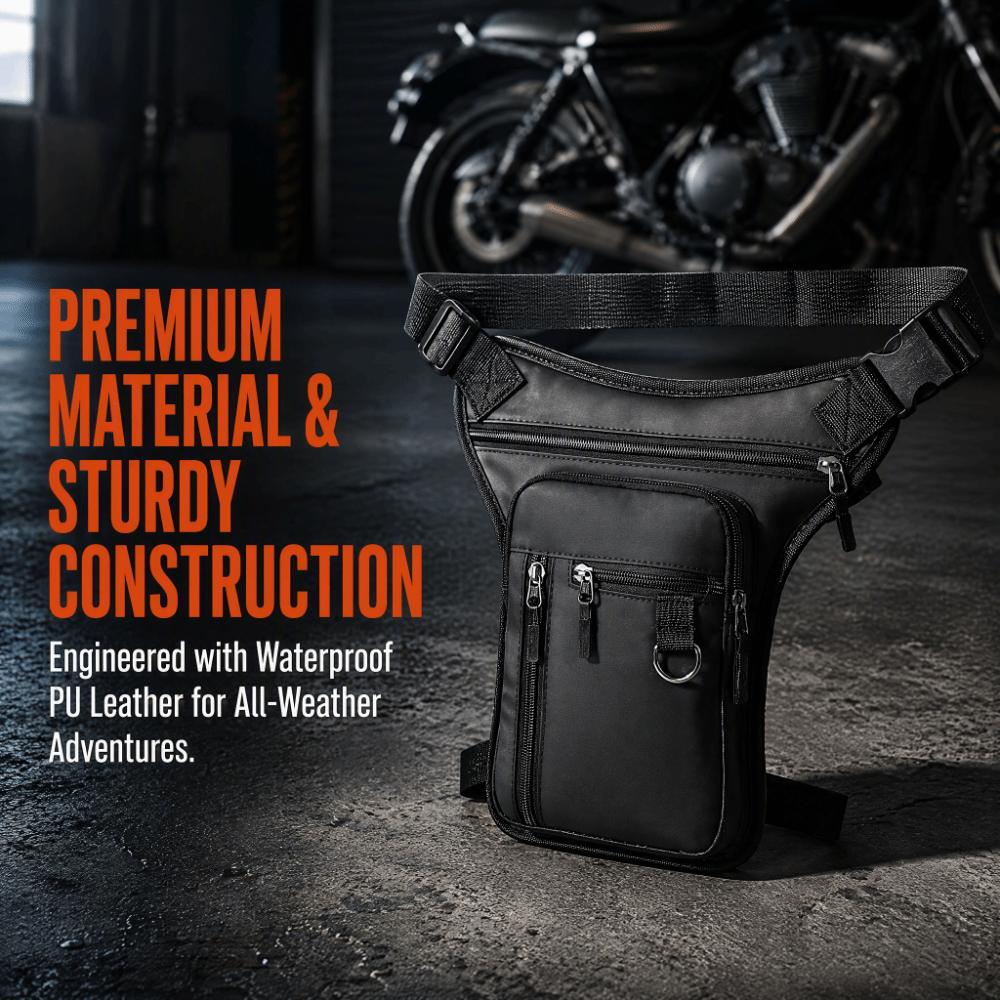 Multi Pockets Design Drop Leg Bag Waterproof Motorcycle Leg Bag Utility Thigh Bag  For Women