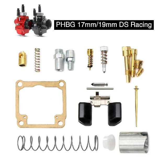 

ZSDTRP 17mm 19mm 21mm Dellorto PHBG DS AD Black Racing Carburetor Carb DIO JOG 50cc 90cc BWS100 for Puch Yamaha Zuma Motorcycle 17 19 repair kit
