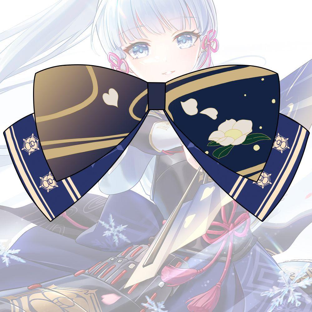 Anime Genshin Impact Hutao Bow Hairpin Hair Accessories For Girls Realistic And Delicate Design