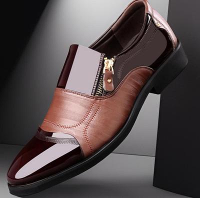 Herren Formelle Lederschuhe im Britischen Stil - Atmungsaktiv, Lässig, Trendig, Große Größen Verfügbar