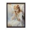 Charming Heavenly Guardian Charming Heavenly Guardian, 30X40 Cm, Light Oak Wooden Frame, 230 Gsm Matte Paper