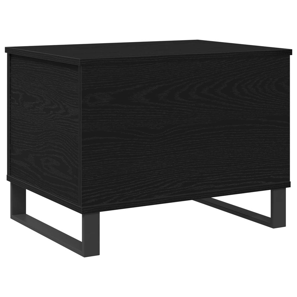 Coffee Table Black Oak Look 60 x 44.5 x 45 cm