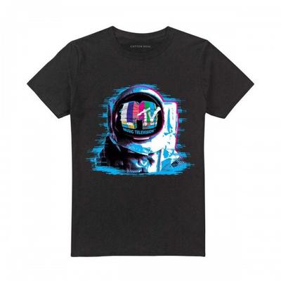 MTV Unisex Adult Space Man T-Shirt