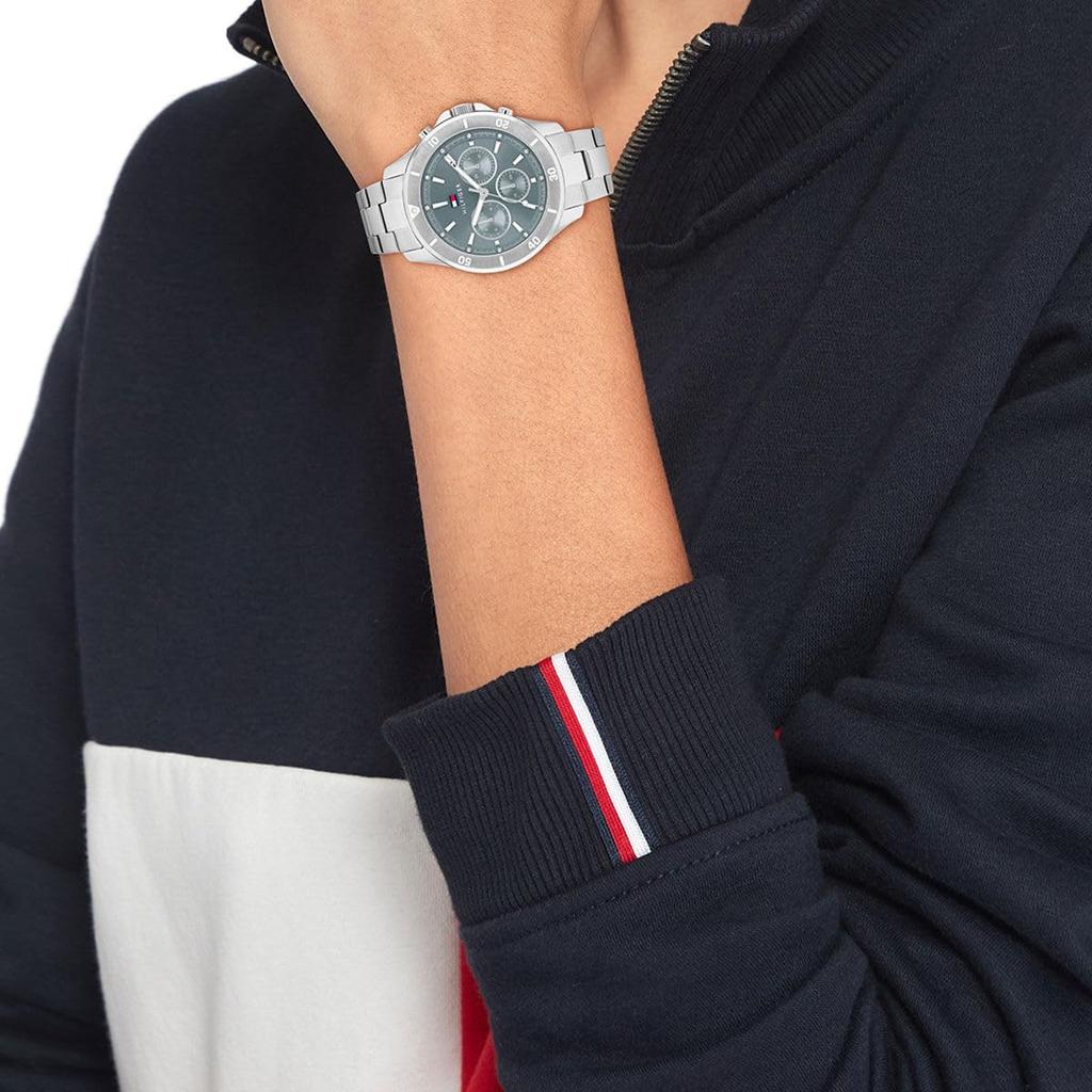 (Tommy Hilfiger) Tommy Hilfiger Aspen Men's Analog Quartz Watch, Stainless Steel Case, Item No. 1782638 [Used]