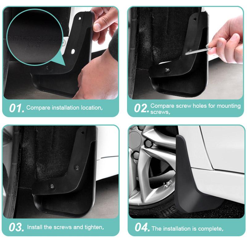 Vtear Auto Kotflügelverbreiterungen Spritzschutz Abdeckung Außen Schmutzfänger Kotflügel Auto-styling Auto Zubehör Für Kia