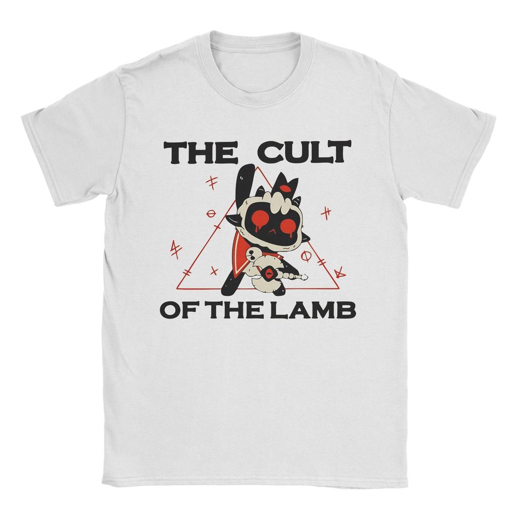 Cult of the Lamb HighRez TShirt Summer Hipster TShirts Unisexs Cotton Breathable Plus Size 5XL Clothing Short Sleeve Tshirt
