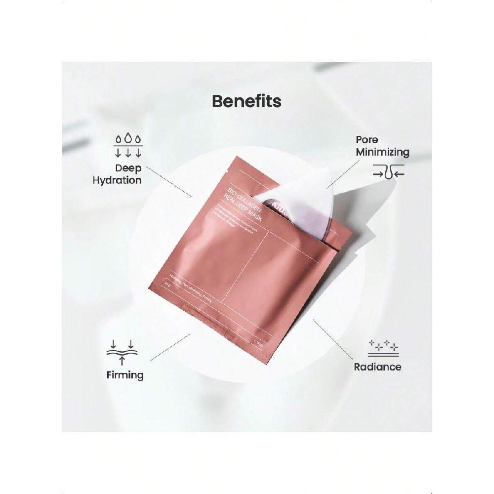 Biodance Duo de Gels Jour & Nuit au Collagène: Masque Bio-Collagène Real Deep 4PCS & Pads Toniques Gélifiés au Collagène 60 pads