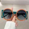 Fashion Irregular Gradient Shades Women Ins Brand Design Sunglasses Multi Color Decor Outdoor Sun Glasses for Ladies