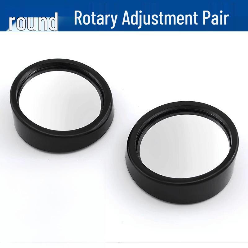 360° Ultra-Clear Blind Spot Mirror: Small, Round, Wide-Angle Rearview for Reversing Aid