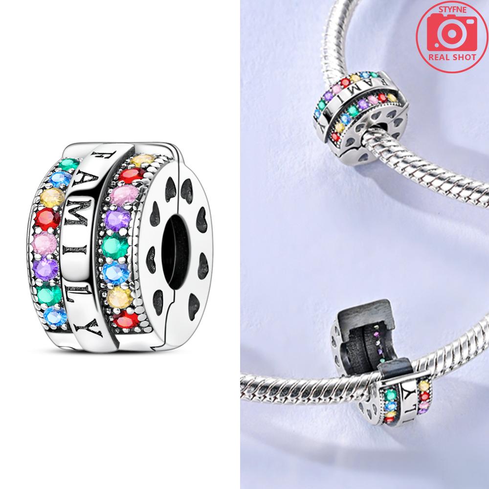 Original Bead Copper Inlaid Zirconium Bowknot Love Heart Balloon Charms Pendants Fit Bracelet Diy Jewelry Marking