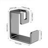Stainless Steel Washbasin Holder Wall Mounted Basin Storage Rack Kitchen Bathroom Organizer Rack