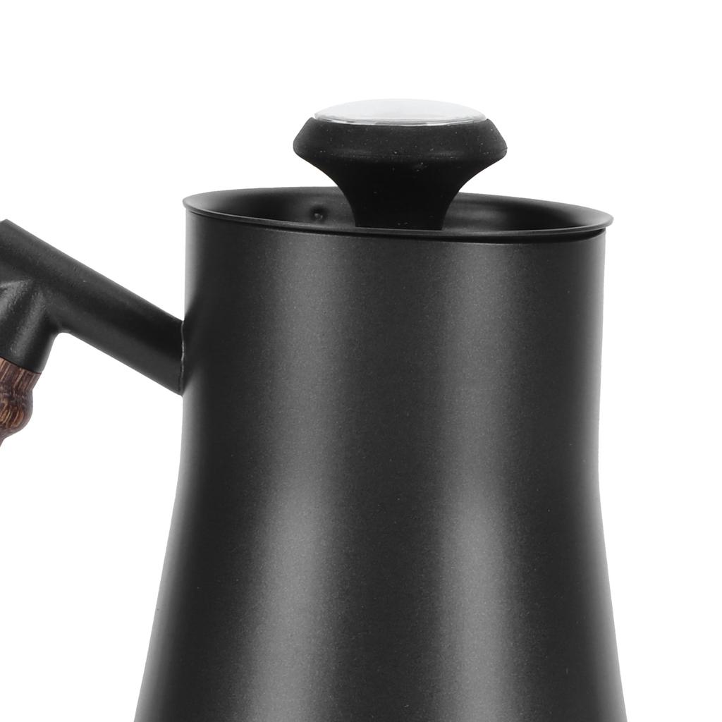 650ml Hanging Ear Hand Coffee Pot Stainless Steel Drip Type Coffeeware Tool with Thermometer