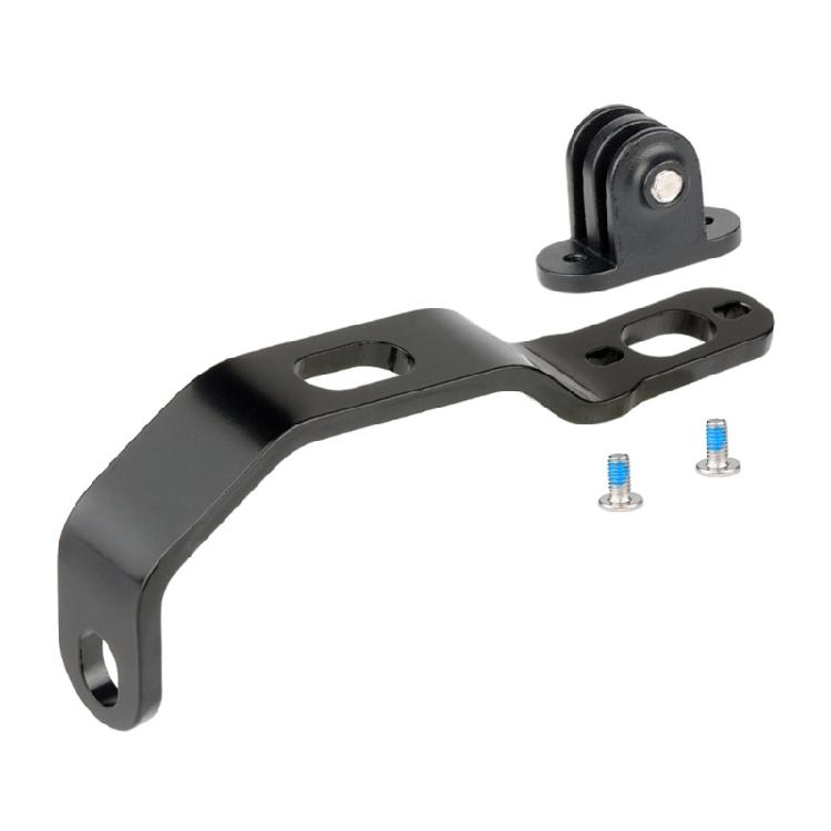 No-Drilling Bicycles Fork Camera and Light Mount Brackets with Stainless Steel Brackets and Aluminum Connecting Part