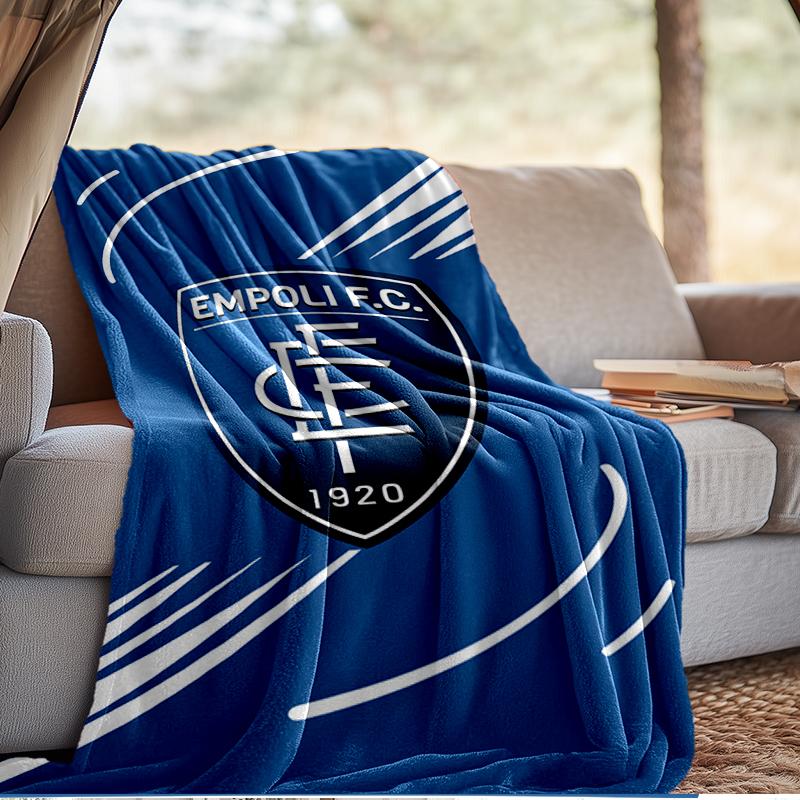 Football Empoli Crest Blanket Lightweight Ideal Bedding Blanket Perfect for Travel, Camping, Living Rooms, Offices, Sofas, Fan Christmas gift