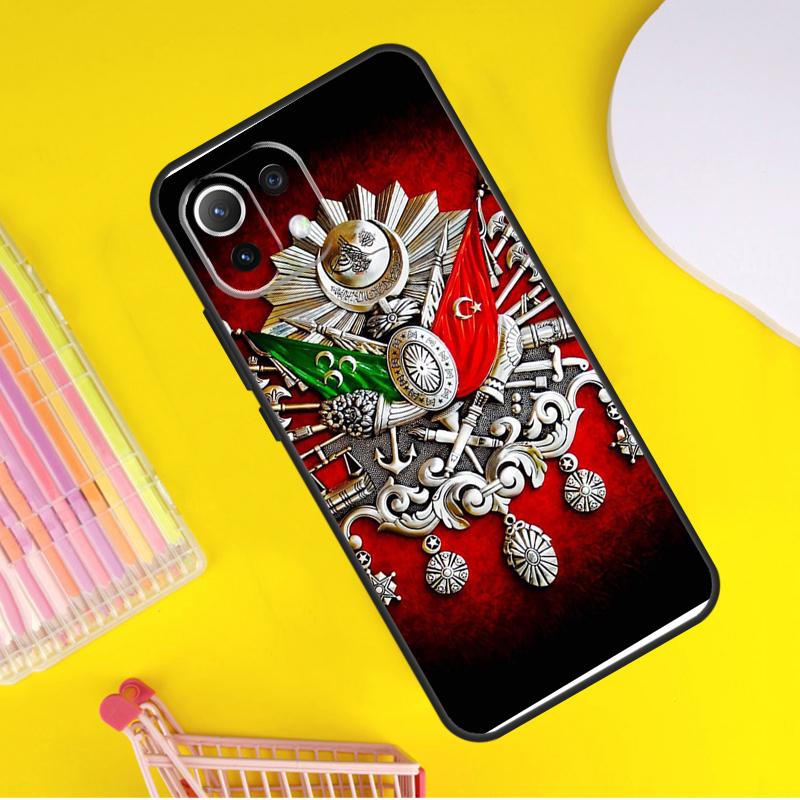 Coat of Arms of Ottoman Empire Cover For Xiaomi 14 Ultra 13 11T 12T 13T 14T Pro POCO X7 X6 Pro X3 X5 F3 F5 M6 F6 Pro Case