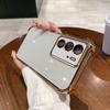 Case for Realme C75x,C75 Electroplated Color Border Clear Phone Casing Cover