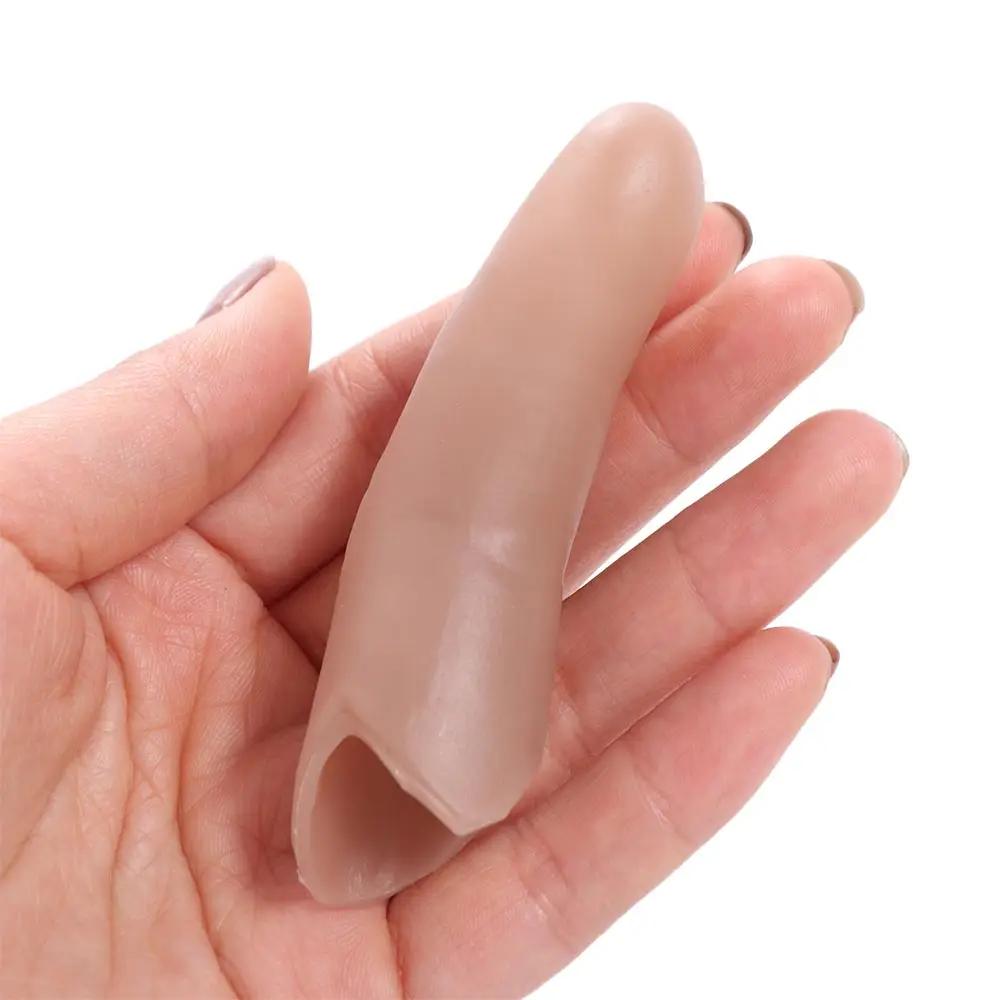 1Pcs Fake Finger Sixth Middle Finger Appearing And Vanishing Magic Tricks Illusion Magician Prop Juegos De Magia Kids Toy
