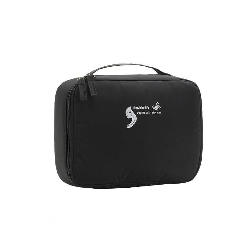 Cosmetic Storage Bag Multifunctional Portable Large Capacity Antiwrinkle And