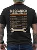 Printed Mechanic Men'S T-Shirt | Classic Design