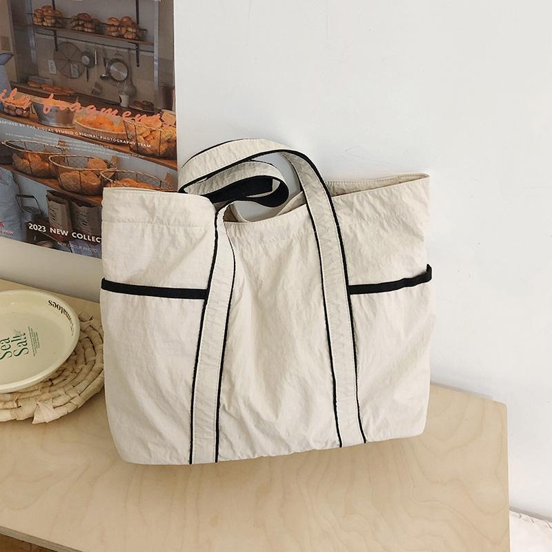 Nylon Tote Bag Large Capacity Women's Shoulder Bag Commuter Shopping Bag Handbag