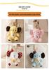 Adorable Jointed Elephant Plush Keychain Charm for Kids