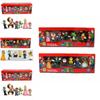 Six Piece Super Mario Bros Action Figure Toys Set Featuring Luigi Yoshi And Mushroom Collectibles For Kids