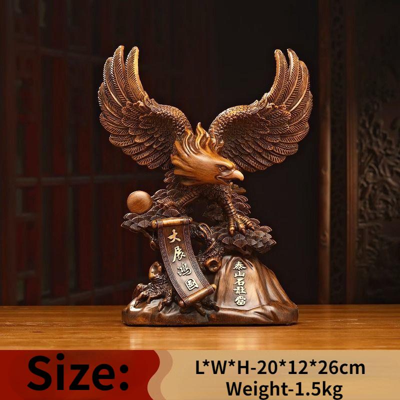 

Грандиозная выставка Орлиные украшения Привлечение богатства Офис босса Декор рабочего стола Гостиная Винный шкаф Подарок на открытие компании