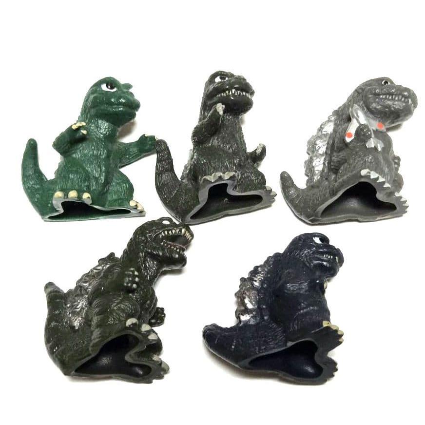 Used Godzilla GODZILLA First Godzilla Godzilla All-Out Attack Finger Puppet Soft Vinyl