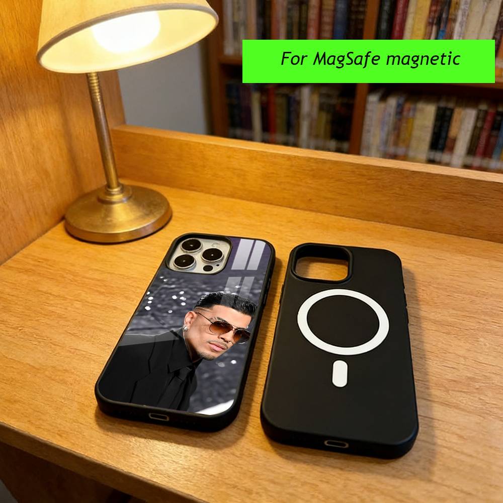 Singer R-Rauw Alejandro Phone Case For iPhone17,16,15,14,13,12,11 Plus,Pro Magnetic with Magsafe Wireless Charging