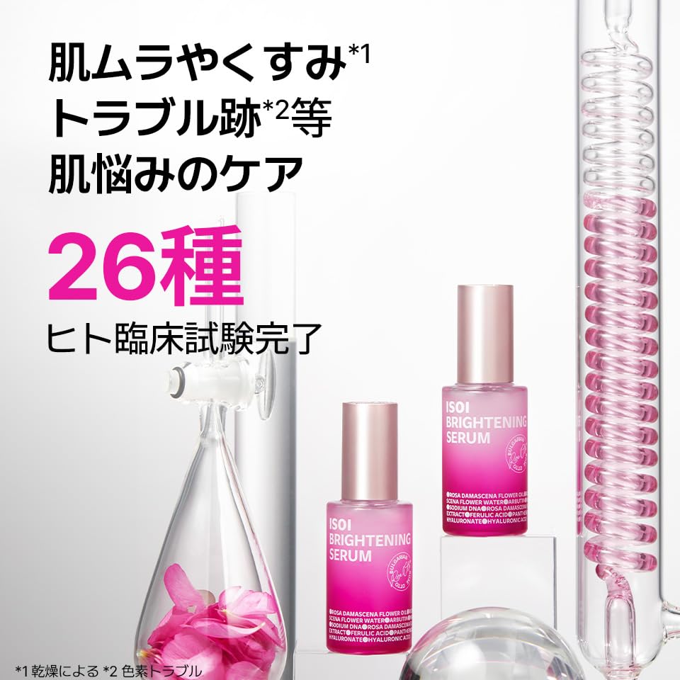 ISOI Brightening Serum 35ml [OfficialAuthentic Product] Beauty Serum Essence Rose PDRN Niacinamide Moisturizing Firming Radiance Texture Care