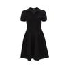 Veromoda 2025 Spring A-Line Puff Sleeve Dress