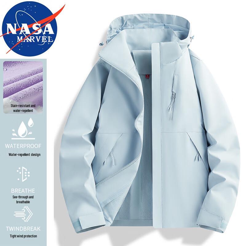 

NASA MARVEL Men s Hooded Outdoor Jacket 6XL