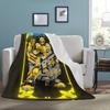 HUGE BEST PRICE Bumblebee Transformers Blanket Fleece Halloween Home Decoration Travelling Gifts For Her Him