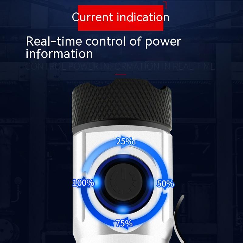 Powerful 4*XPG LED Mini Flashlight Rechargeable Camping Tactical Lamp Use 18650 OR 18350 Battery Waterproof Torch With Pen Clip