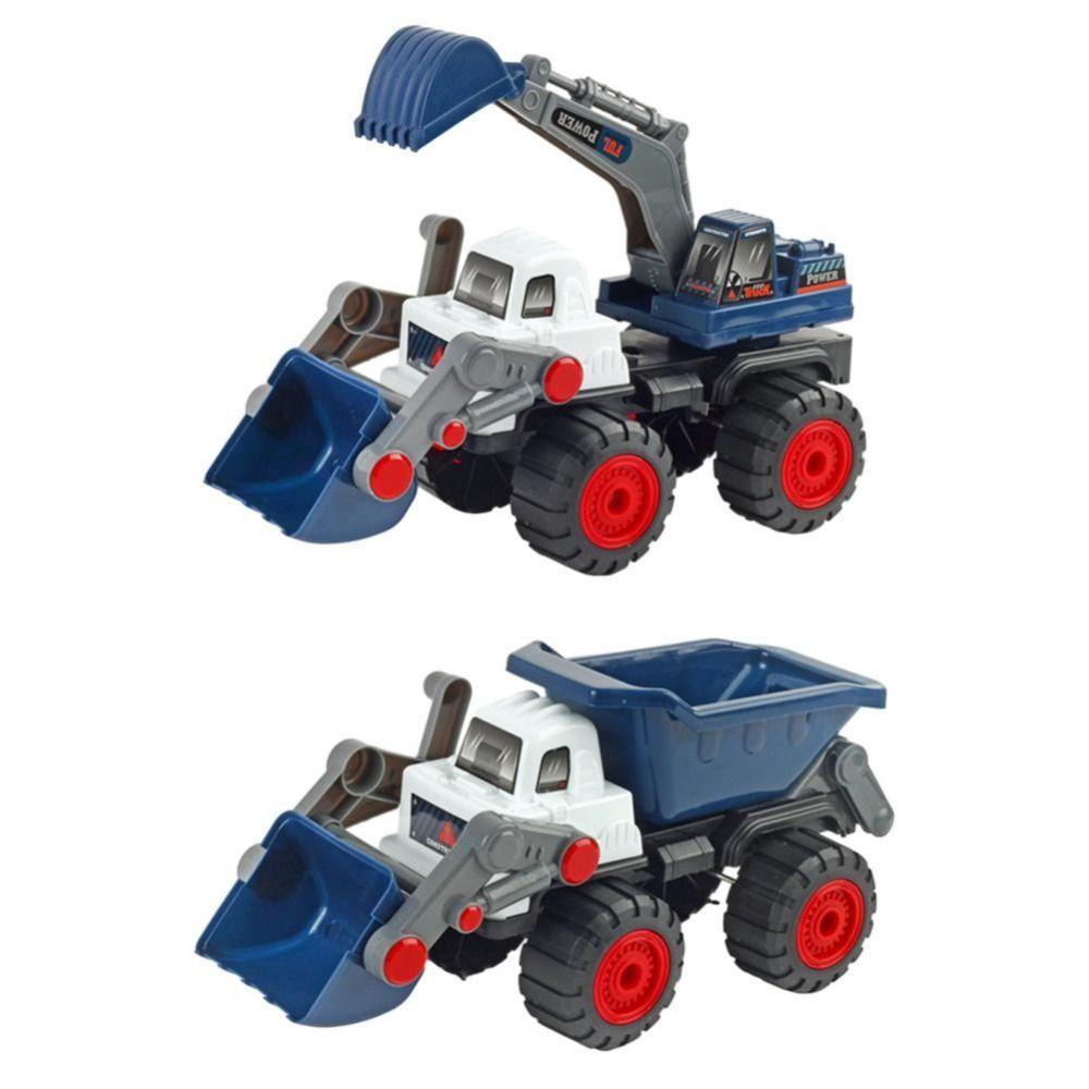 Truck Toy Children Engineering Car Toy ABS Large Bulldozer Toy Excavator Toy Children Model Toy
