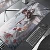 30x60cm Anime Gaming Mousepad HD Print Computer Speed Gamer Cabinet Deskmat 30x80cm Genshin Impact Hu Tao Kawaii Laptop Mice Mat