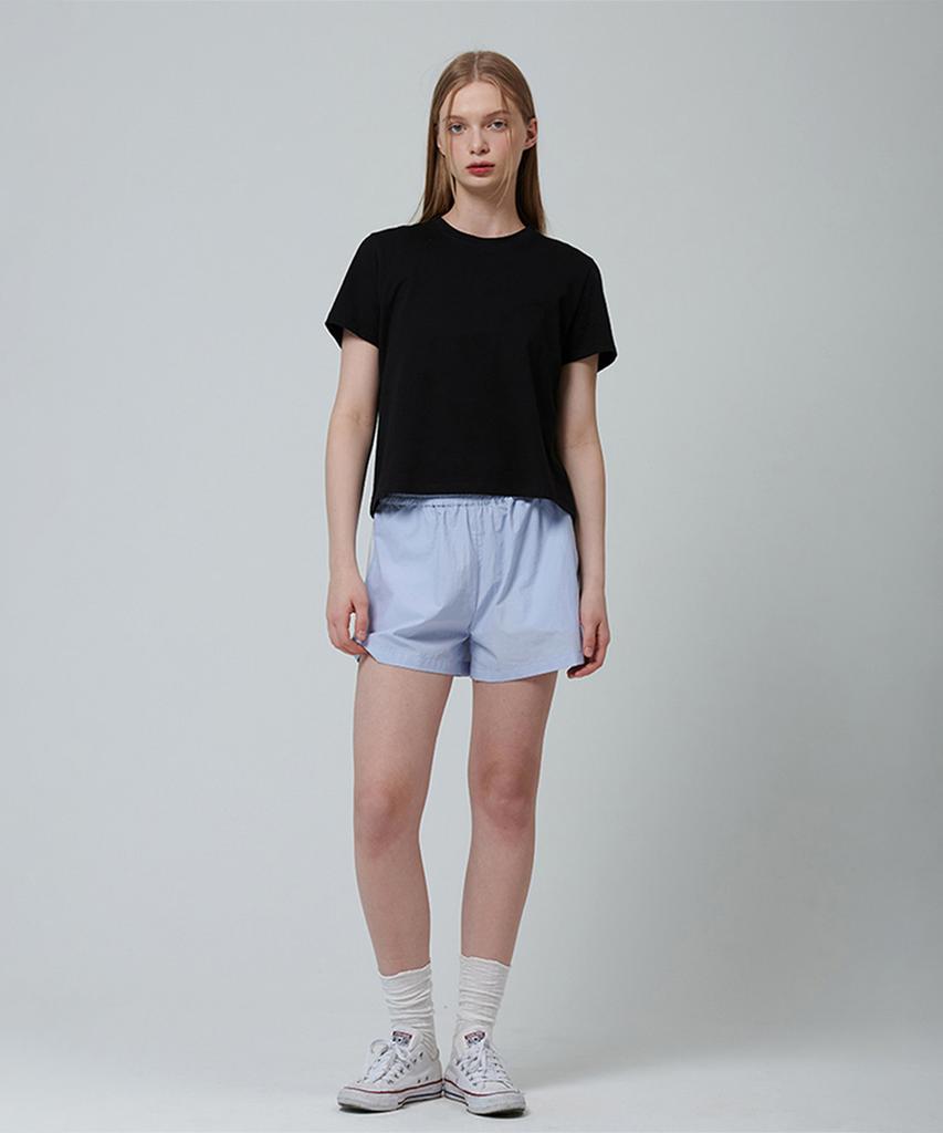 PINBLACK Essential Round Short Sleeve T-Shirt Black