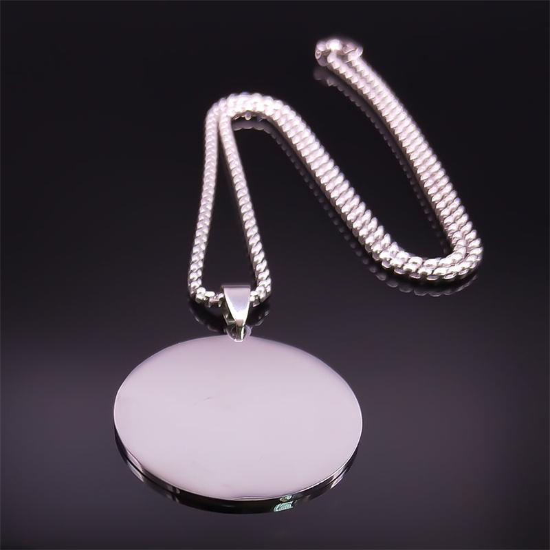 Witchcraft Pentagram Trinity Knot Symbol Necklace Stainless Steel Women/Men Wicca Necklaces Jewelry nudo de bruja amuleto N7753