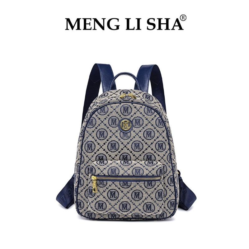 Bag women s new simple backpack, high-end sense of leisure personality, large-capacity backpack, commuting versatile schoolbag синий