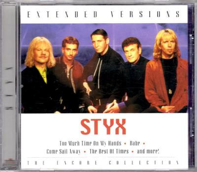CD STYX - Extended Versions: The Encore Colle 75517456132 BMG Special Pro US Rock Used