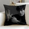 popular celebrity Musife Lee Byung Hun Cushion Cover Soft  EasyWash Pillow Case  Versatile for Couch Bed Travel and Office