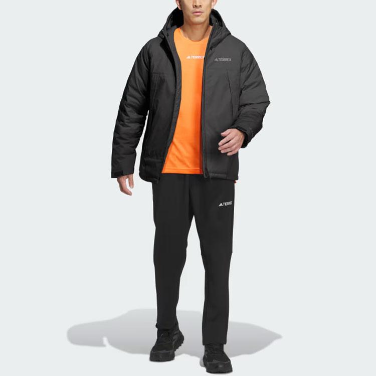 New Adidas Down Jackets Men's Black IL8958