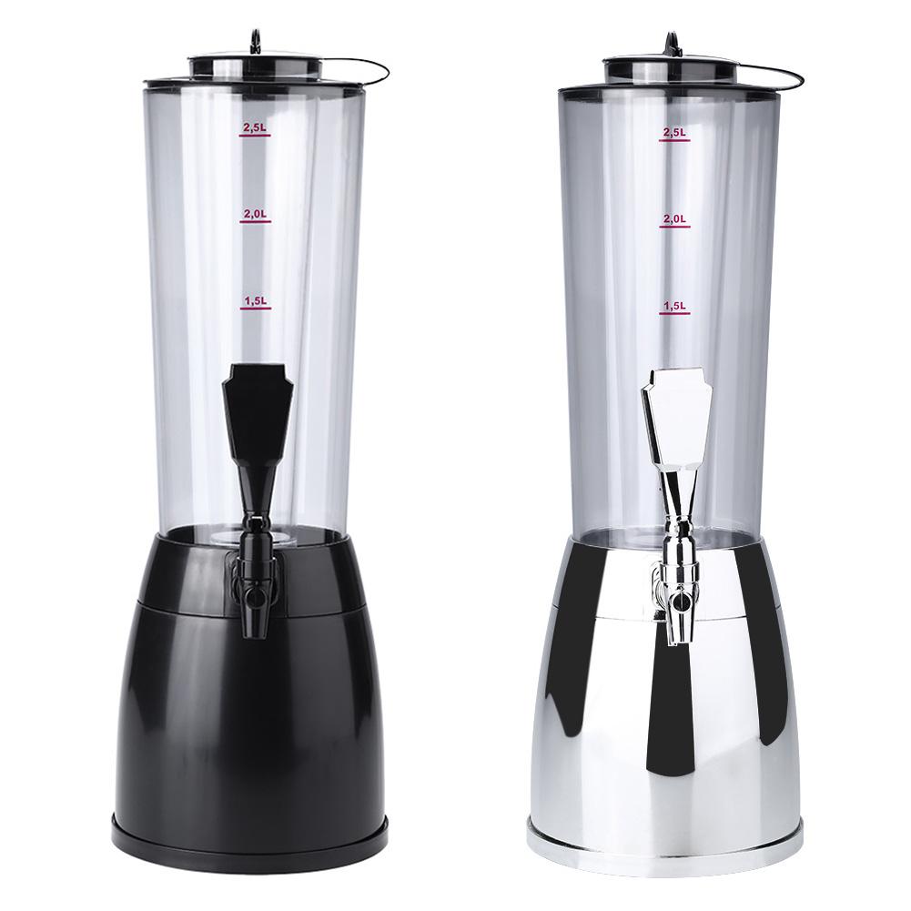 2.5L Beer Machine Beverage Dispenser Ice Tube for Wine Water Juice Bar Accessories