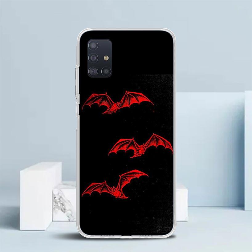 

Gothic Vampire Scarlet Art Soft Cover for Samsung Galaxy A12 A22 A32 A52 A72 A02S Phone Case Note 20 Ultra 10 S10 Plus A51 A71 A Samsung A72