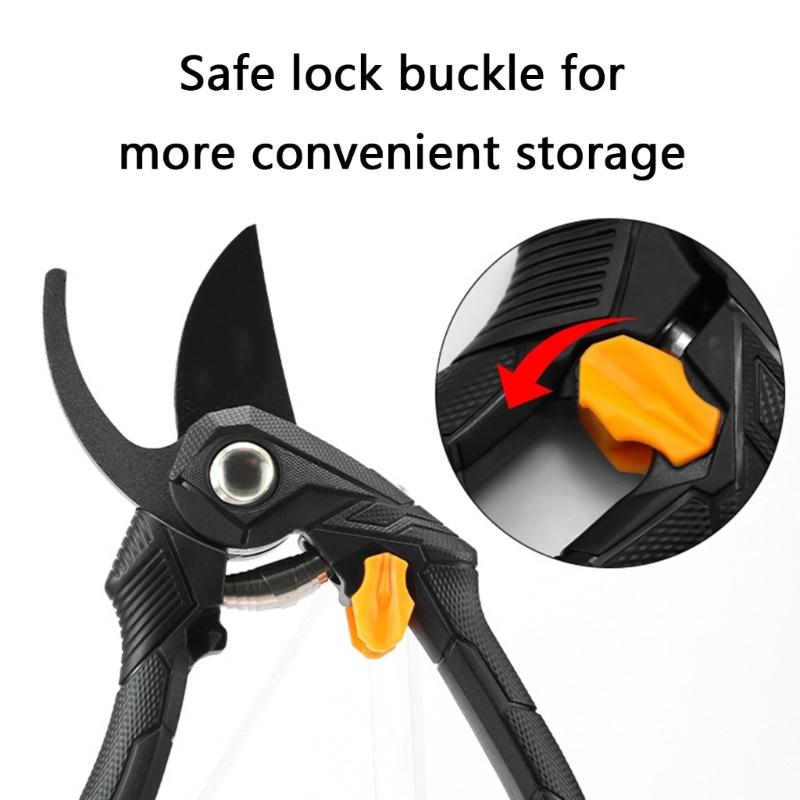 Garden Pruning Shears Fruit Tree Branch Grafting Clipping Pruner Secateurs Tool