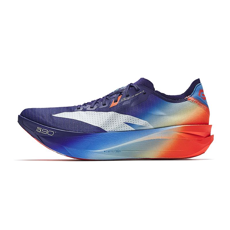 Anta Mach 3.0 Men Cushion Running Sneakers White Black Blue 112615573-3 42.5