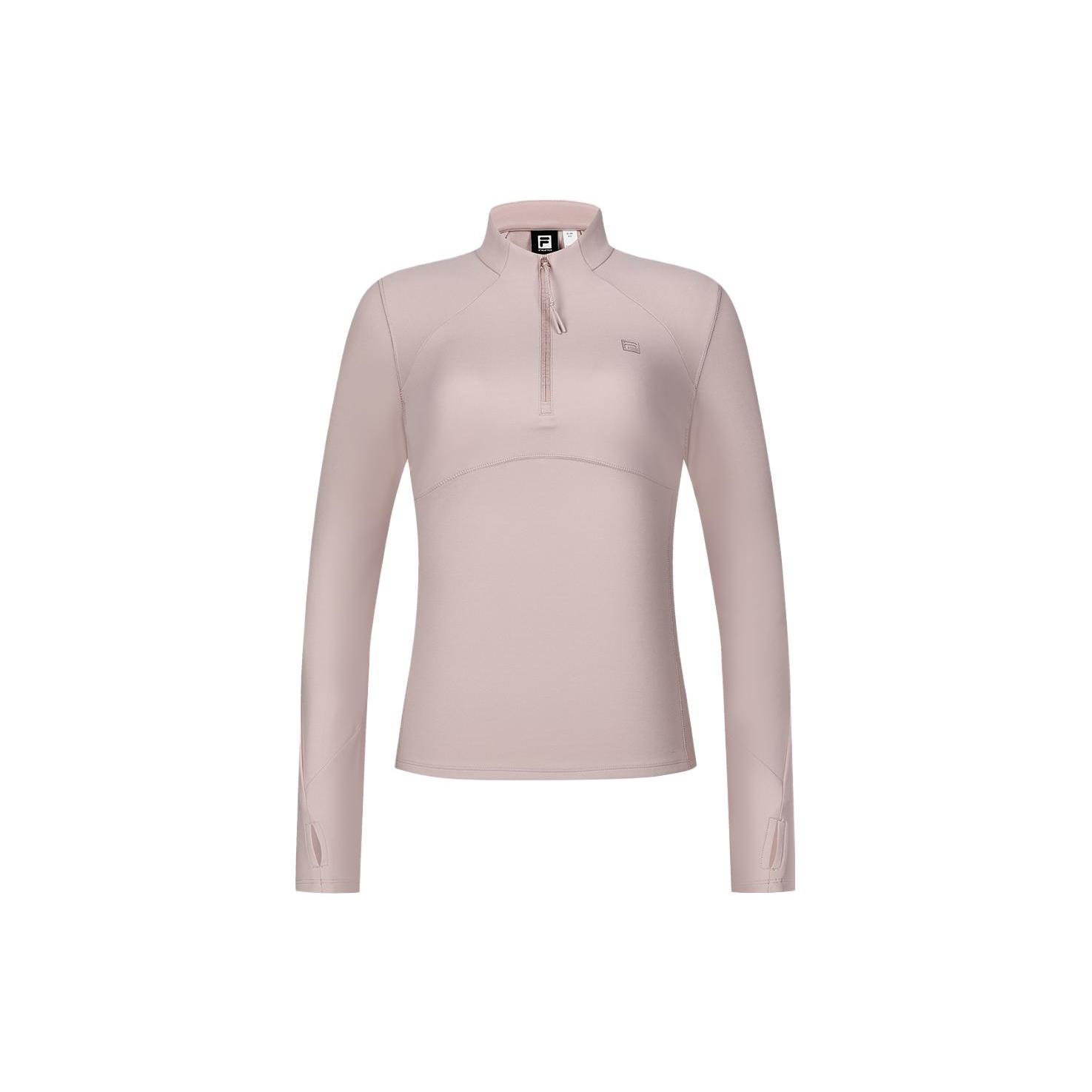 

New FILA Set in Sleeve T Shirt Women s Light Purple Red A11W411214FPK S